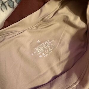 Soft tan and brown short Sleeve Top